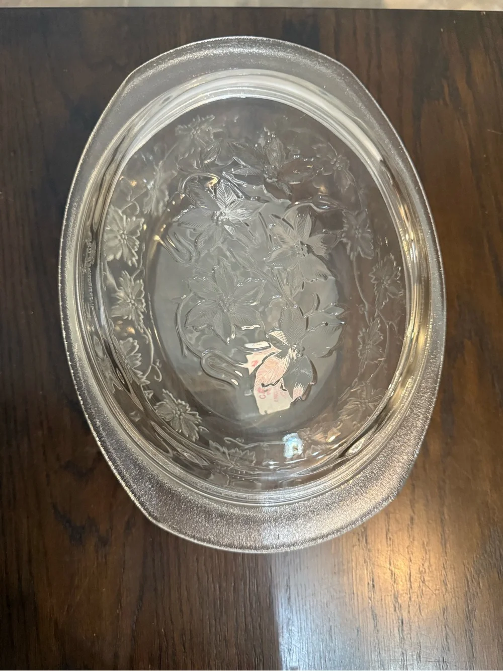 Vintage Princess House Fantasia Crystal 3 QT Covered Casserole Dish #529 NWT